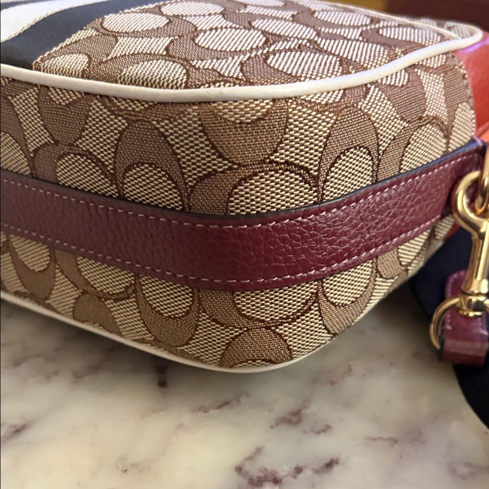 Coach Dempsey Signature Canvas Crossbody - Picture 8 of 13